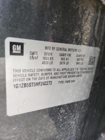 2017 CHEVROLET MALIBU LS #3298300146