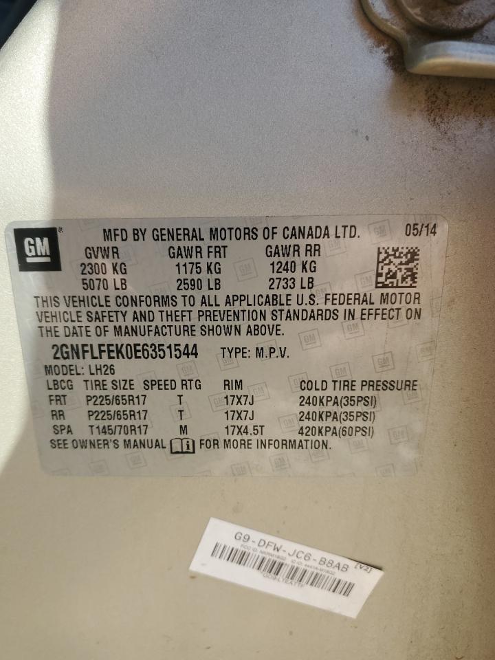 CHEVROLET EQUINOX LT