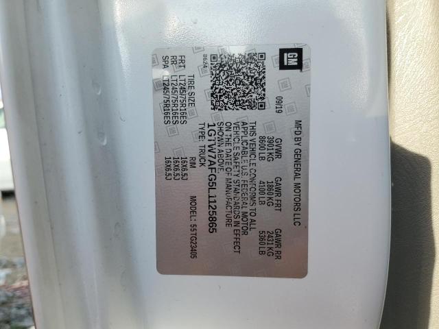 2020 GMC SAVANA G25 #3302858990