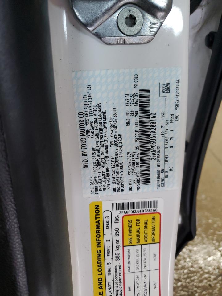 FORD FUSION TITANIUM PHEV