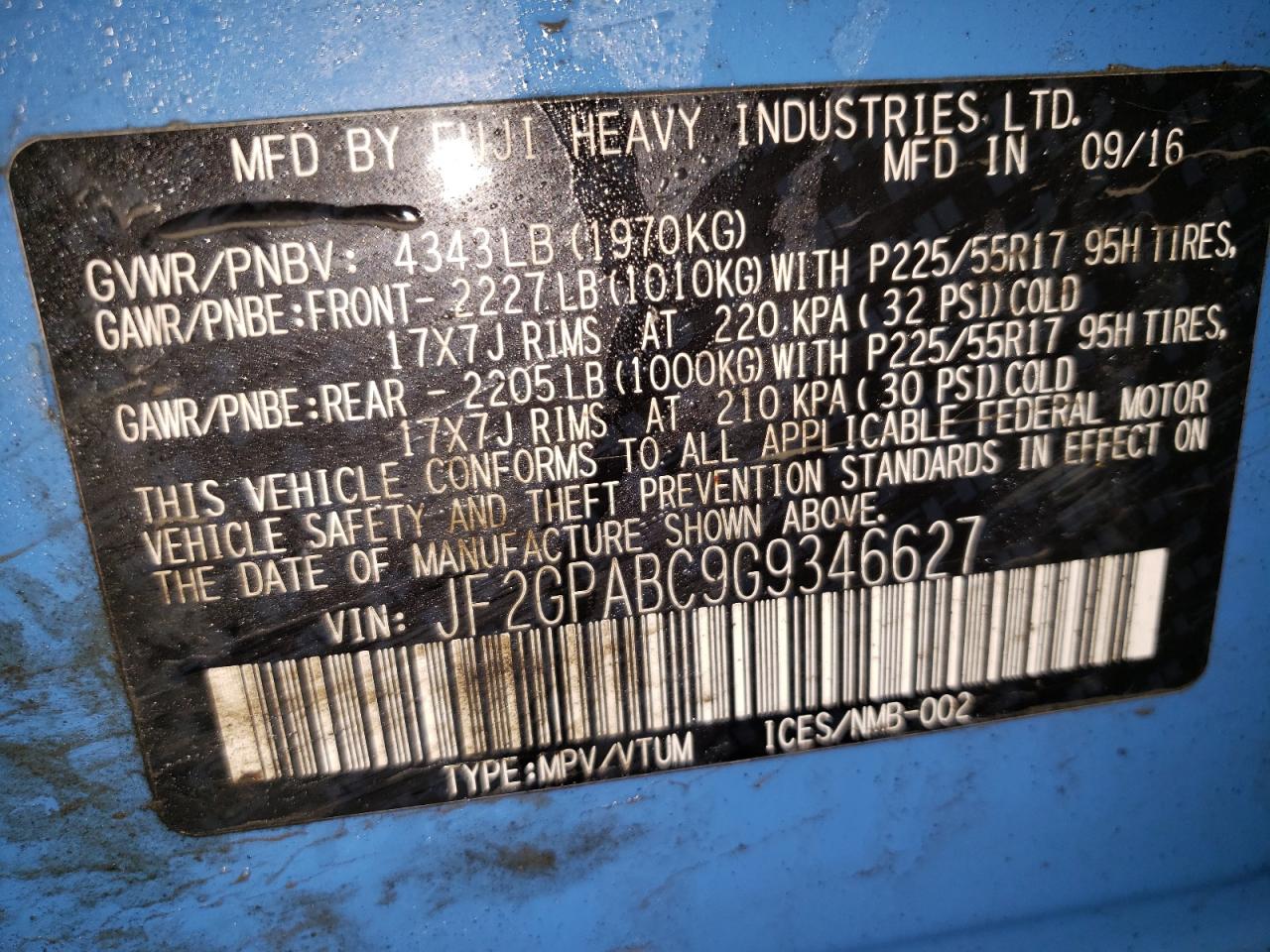 SUBARU CROSSTREK PREMIUM