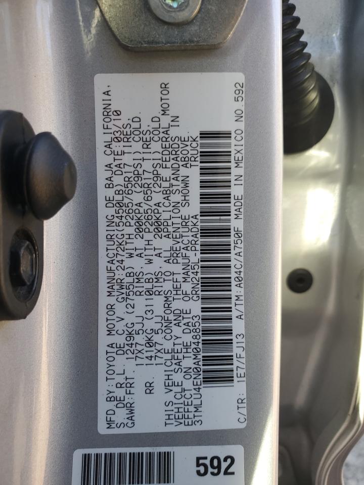 TOYOTA TACOMA DOUBLE CAB