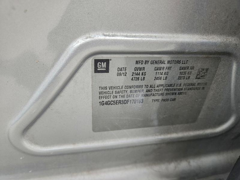 2013 BUICK LACROSSE #3301787340