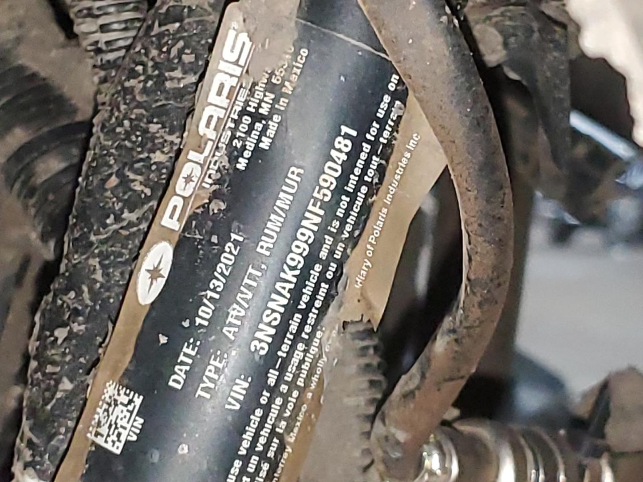 Lot #3286703303 2022 POLARIS RZR XP 100