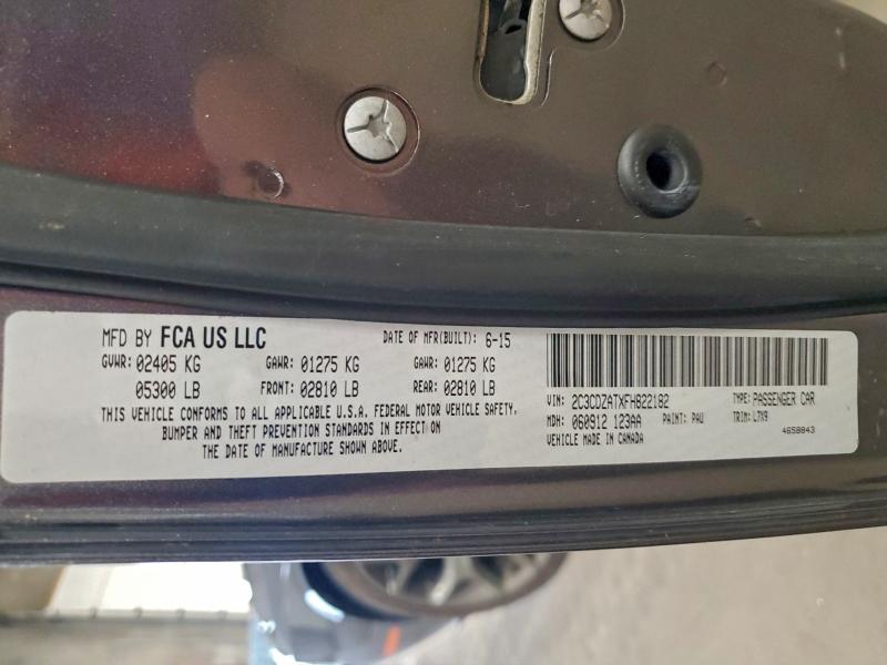 2015 DODGE CHALLENGER #3312435625