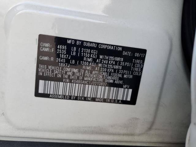 2018 SUBARU OUTBACK 2. #3303810458