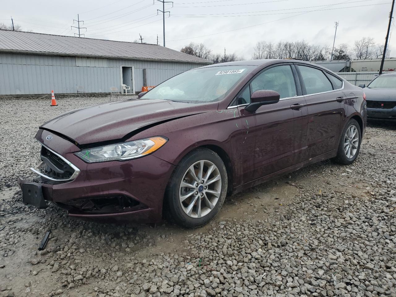 Lot #3311623291 2017 FORD FUSION SE