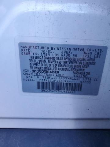 2021 NISSAN KICKS SV #3287810132