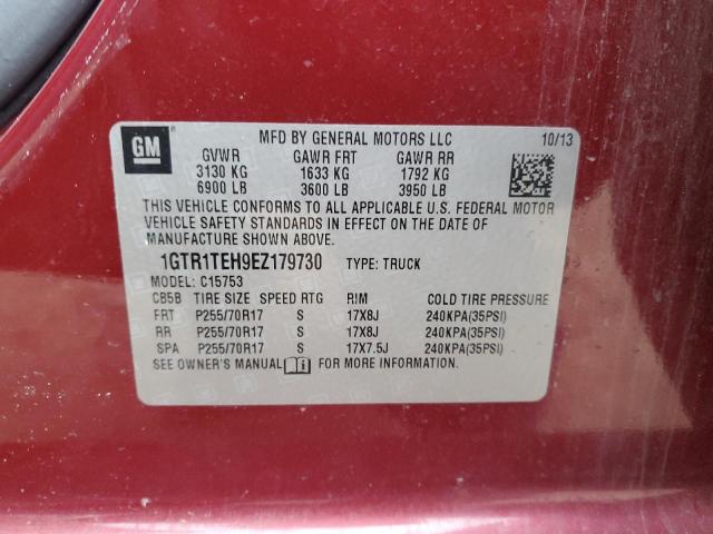 2014 GMC SIERRA C15 - 1GTR1TEH9EZ179730