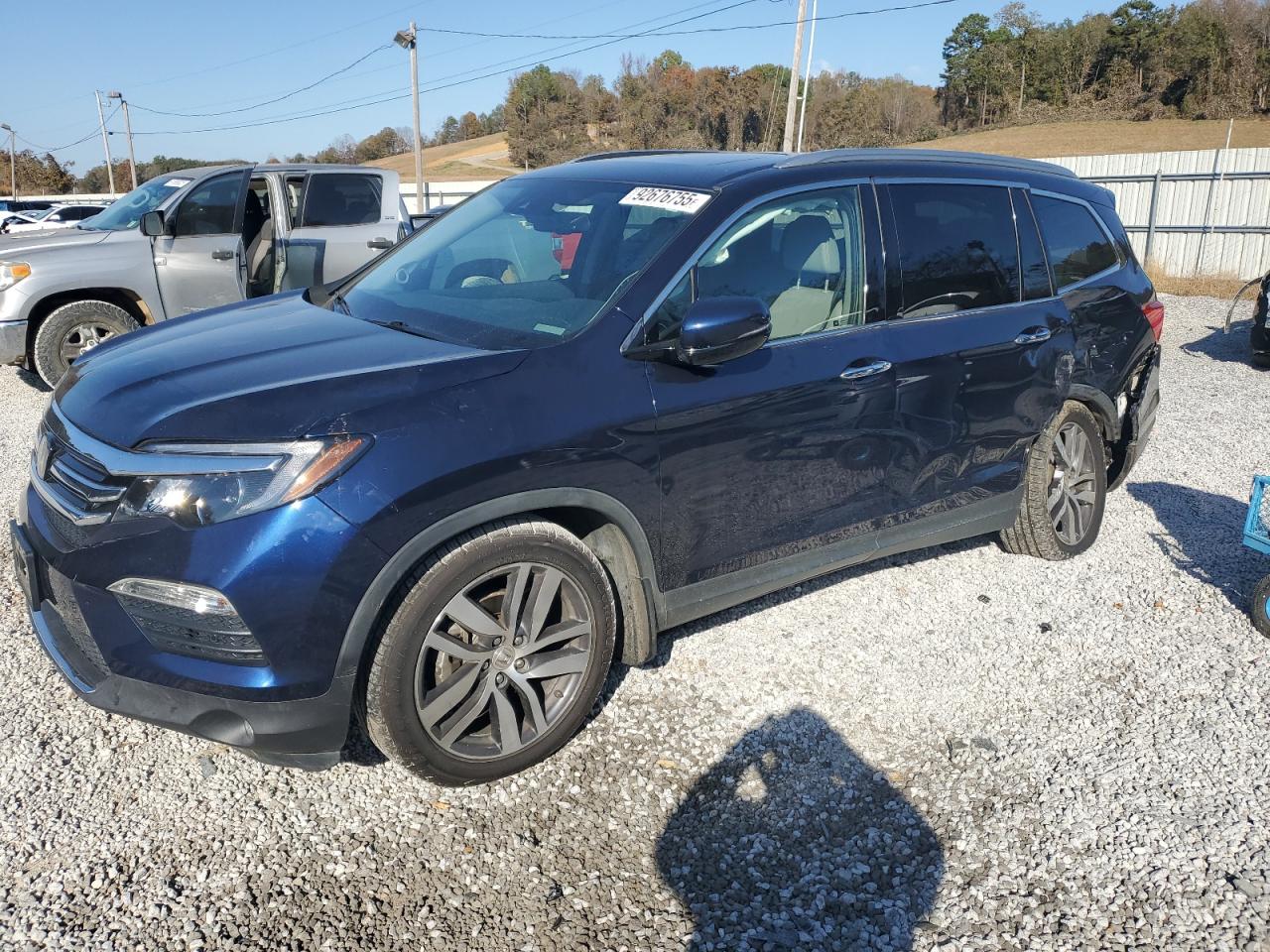 Lot #3296520340 2017 HONDA PILOT ELIT
