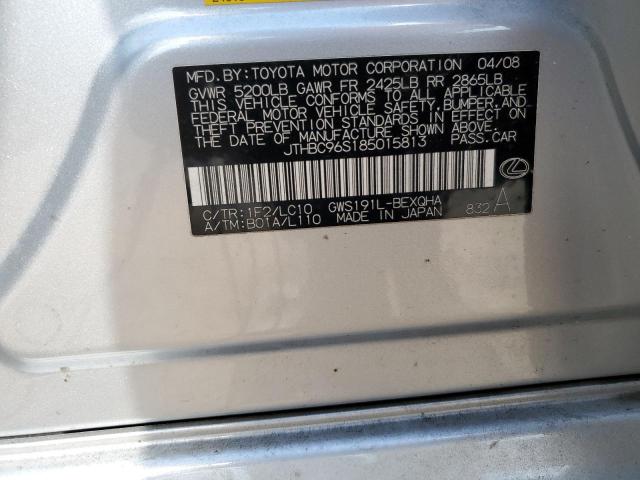 2008 LEXUS GS 450H #3294685026