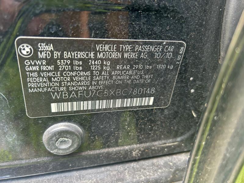 2011 BMW 535 XI #3297895788