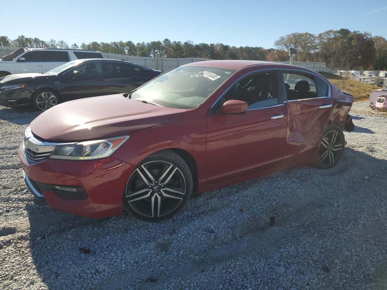 Lot #3302888913 2017 HONDA ACCORD SPO