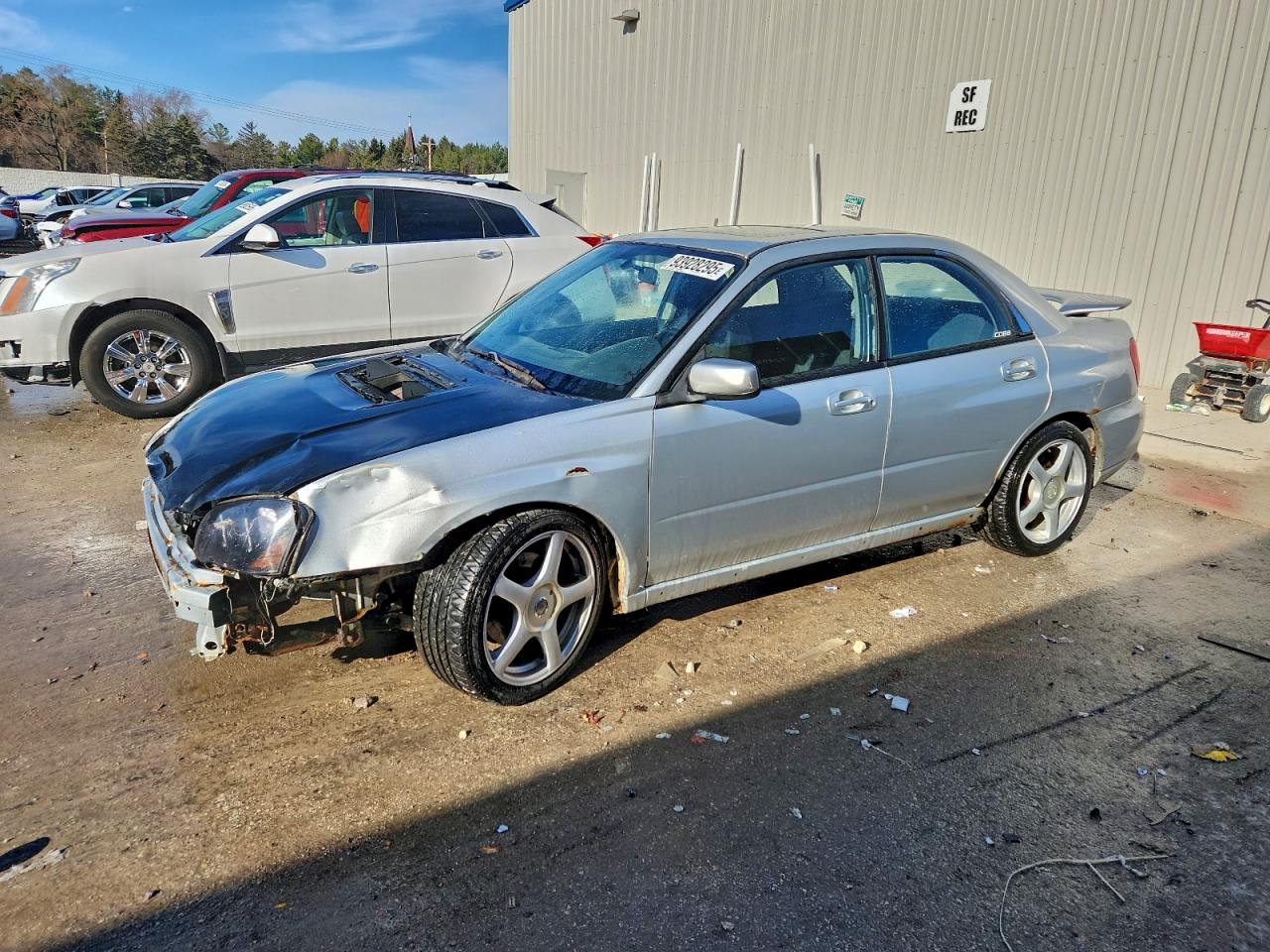 Lot #3297186928 2004 SUBARU IMPREZA WR