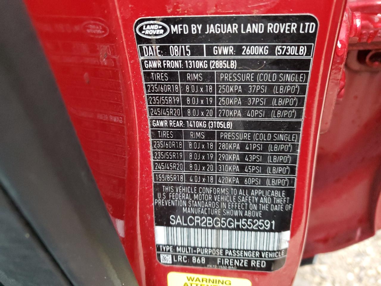 LAND ROVER DISCOVERY HSE