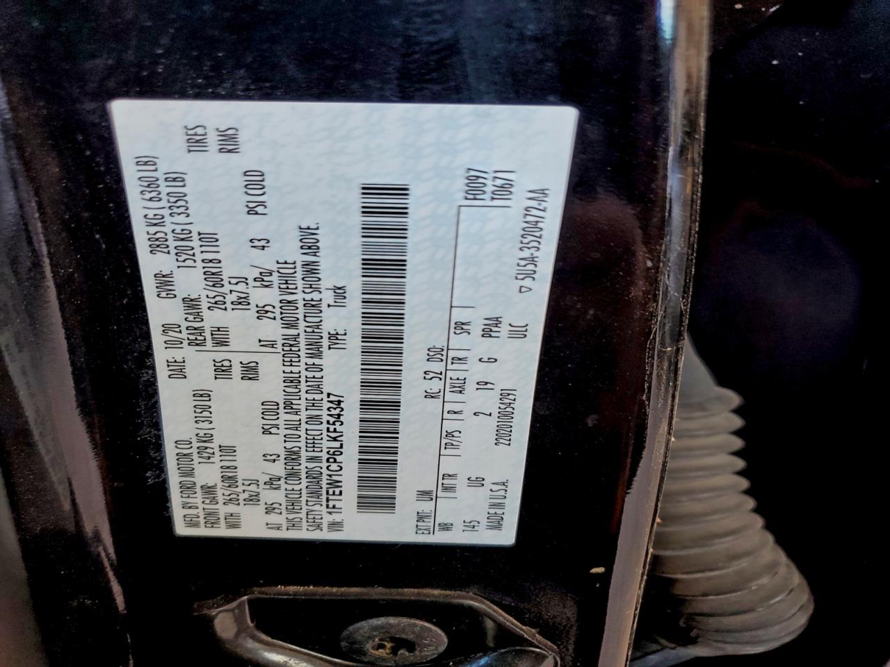 FORD F-150 SUPERCREW