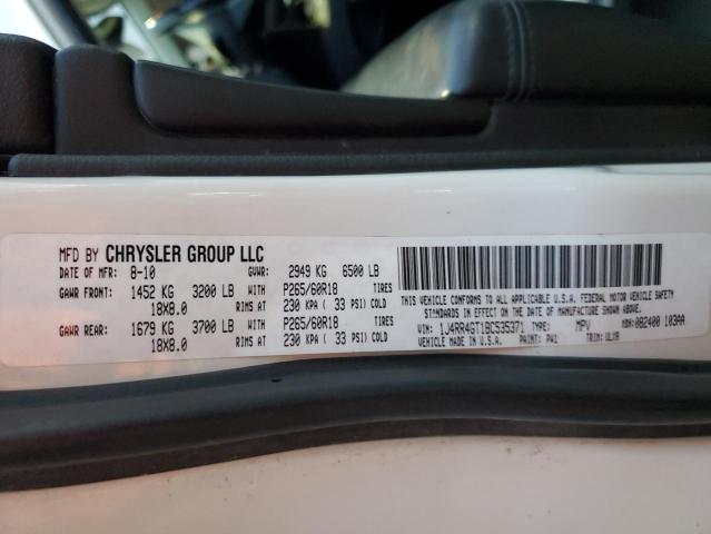 2011 JEEP GRAND CHER - 1J4RR4GT1BC535371