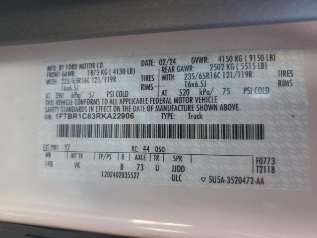 2024 FORD TRANSIT #3298115126