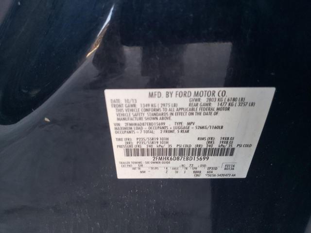 2014 FORD FLEX LIMIT #3291264984