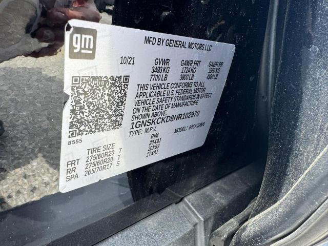 2022 CHEVROLET SUBURBAN K #3285405840