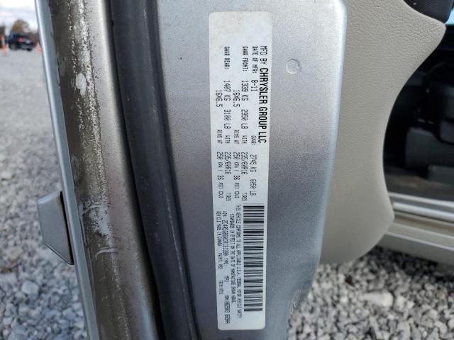 2012 DODGE GRAND CARA - 2C4RDGBG0CR131390