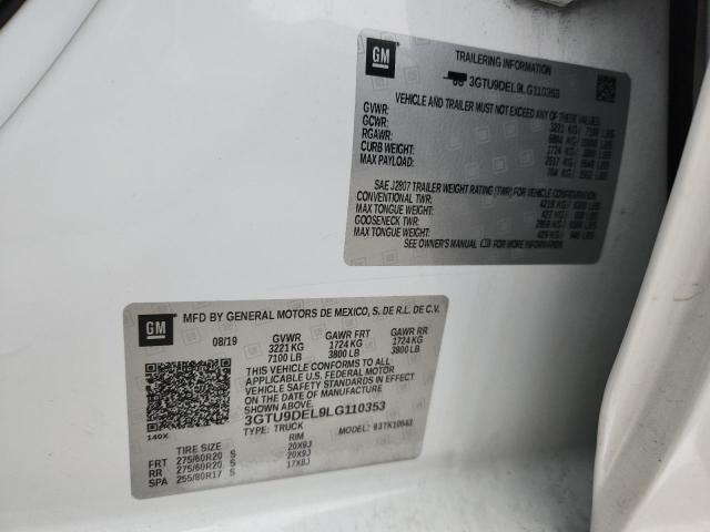 2020 GMC SIERRA K15 #3293520427