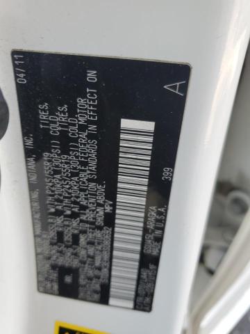 2011 TOYOTA HIGHLANDER #3296331500