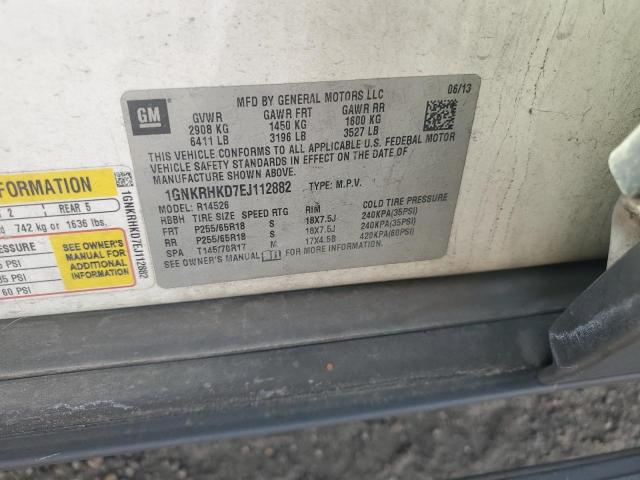 2014 CHEVROLET TRAVERSE L #3310500069