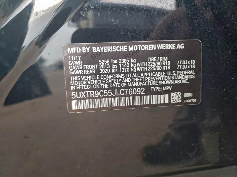 2018 BMW X3 XDRIVE3 #3303882709