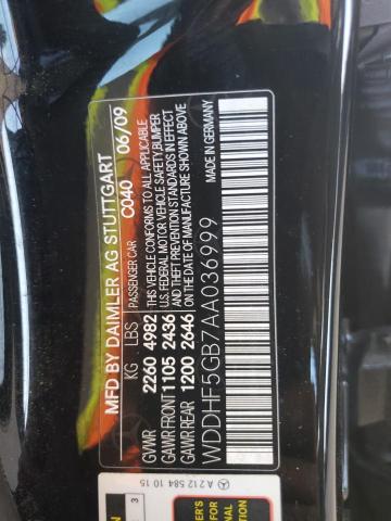 2010 MERCEDES-BENZ E 350 - WDDHF5GB7AA036999