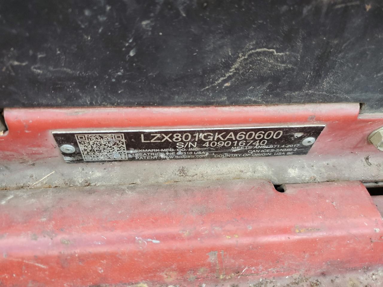 Lot #3286533155 2021 EXMARK X SERIES