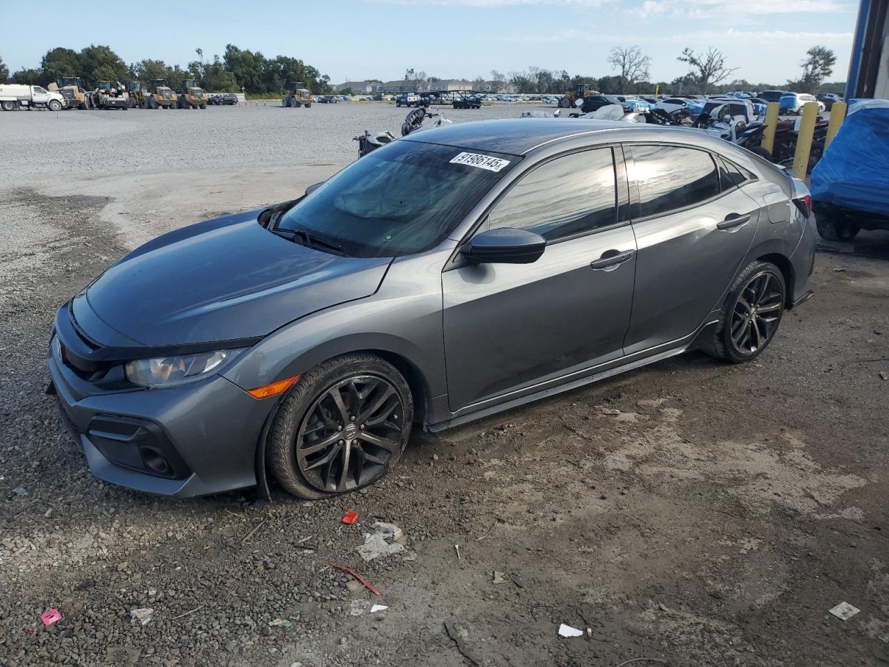 Lot #3302799937 2021 HONDA CIVIC SPOR