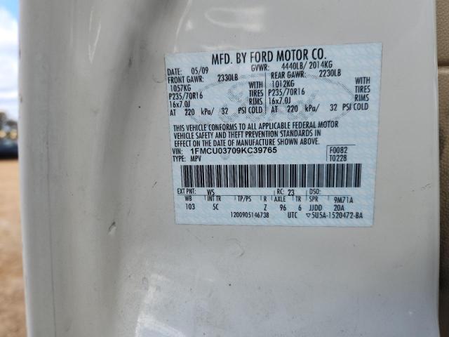 2009 FORD ESCAPE XLT #3284779551