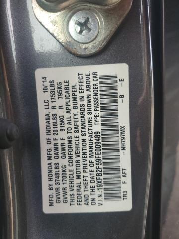 2015 HONDA CIVIC LX #3302811913