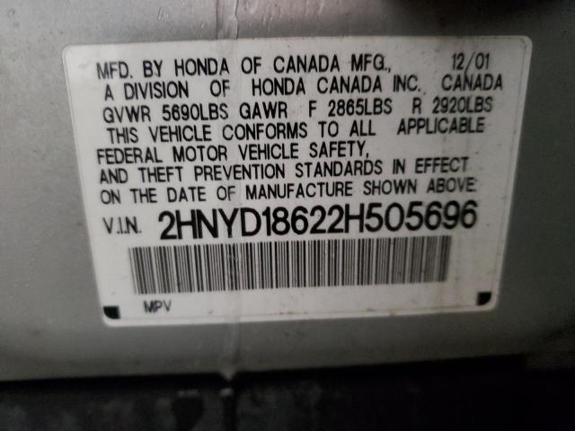 2002 ACURA MDX TOURIN #3287995144