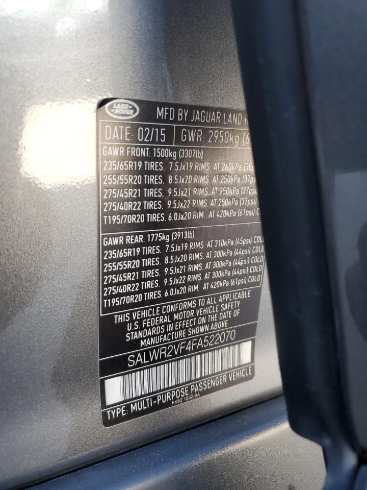 LAND ROVER RANGE ROVER HSE