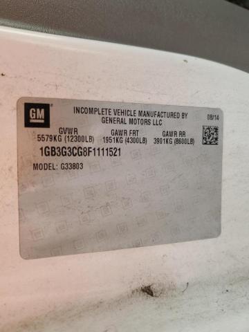 2015 CHEVROLET EXPRESS G3 #3287446048