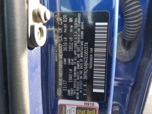 2018 KIA RIO LX 3KPA24AB4JE085374