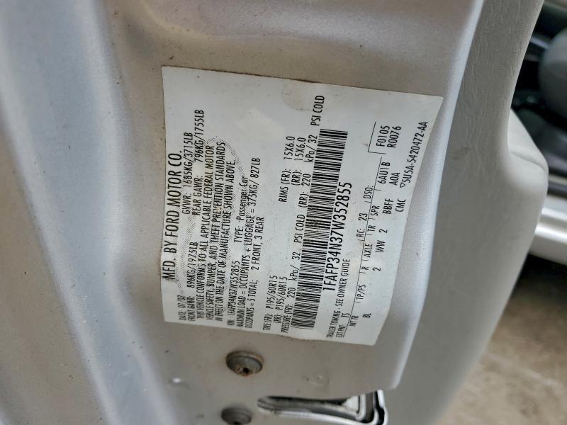 2007 FORD FOCUS ZX4 #3297294400