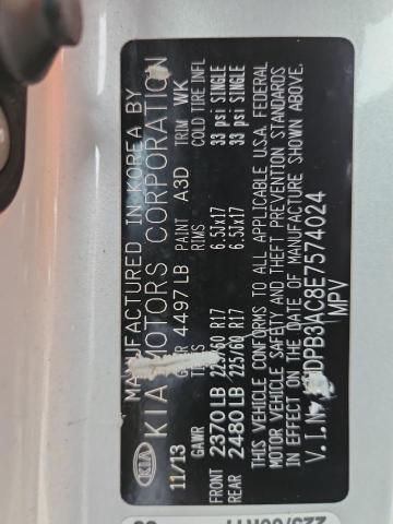 2014 KIA SPORTAGE B - KNDPB3AC8E7574024