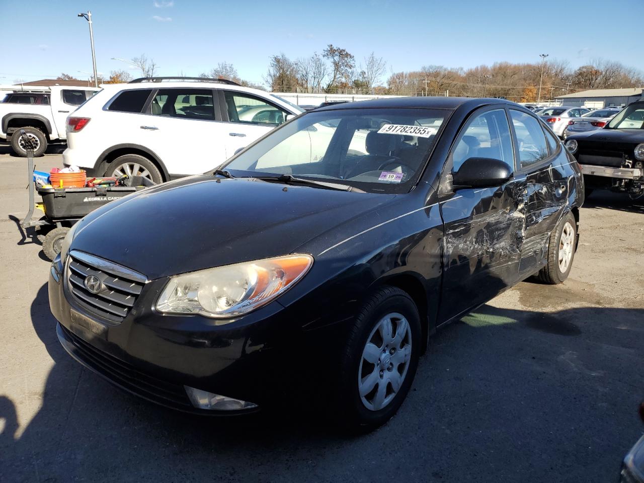 Lot #3286659281 2008 HYUNDAI ELANTRA GL