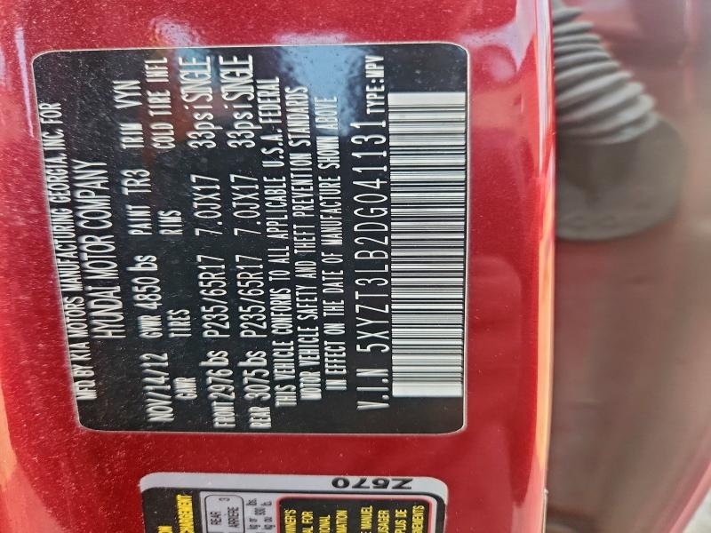 2013 HYUNDAI SANTA FE S #3309353973