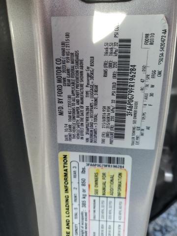 2015 FORD FUSION S #3296355189
