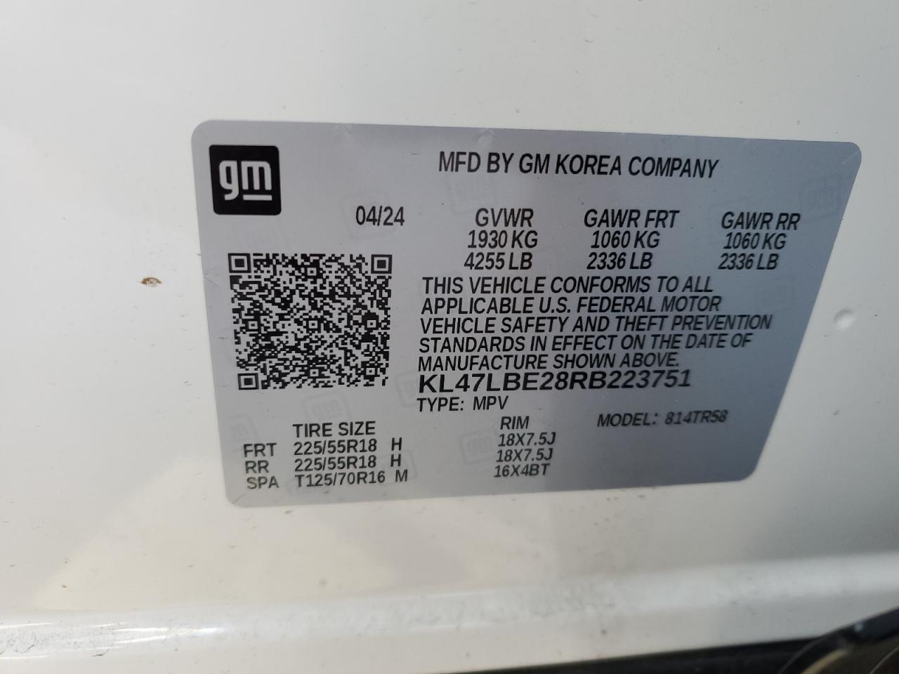 BUICK ENVISTA SPORT TOURING