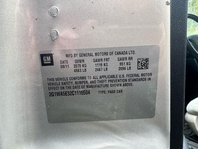 2012 CHEVROLET IMPALA LS #3286519154