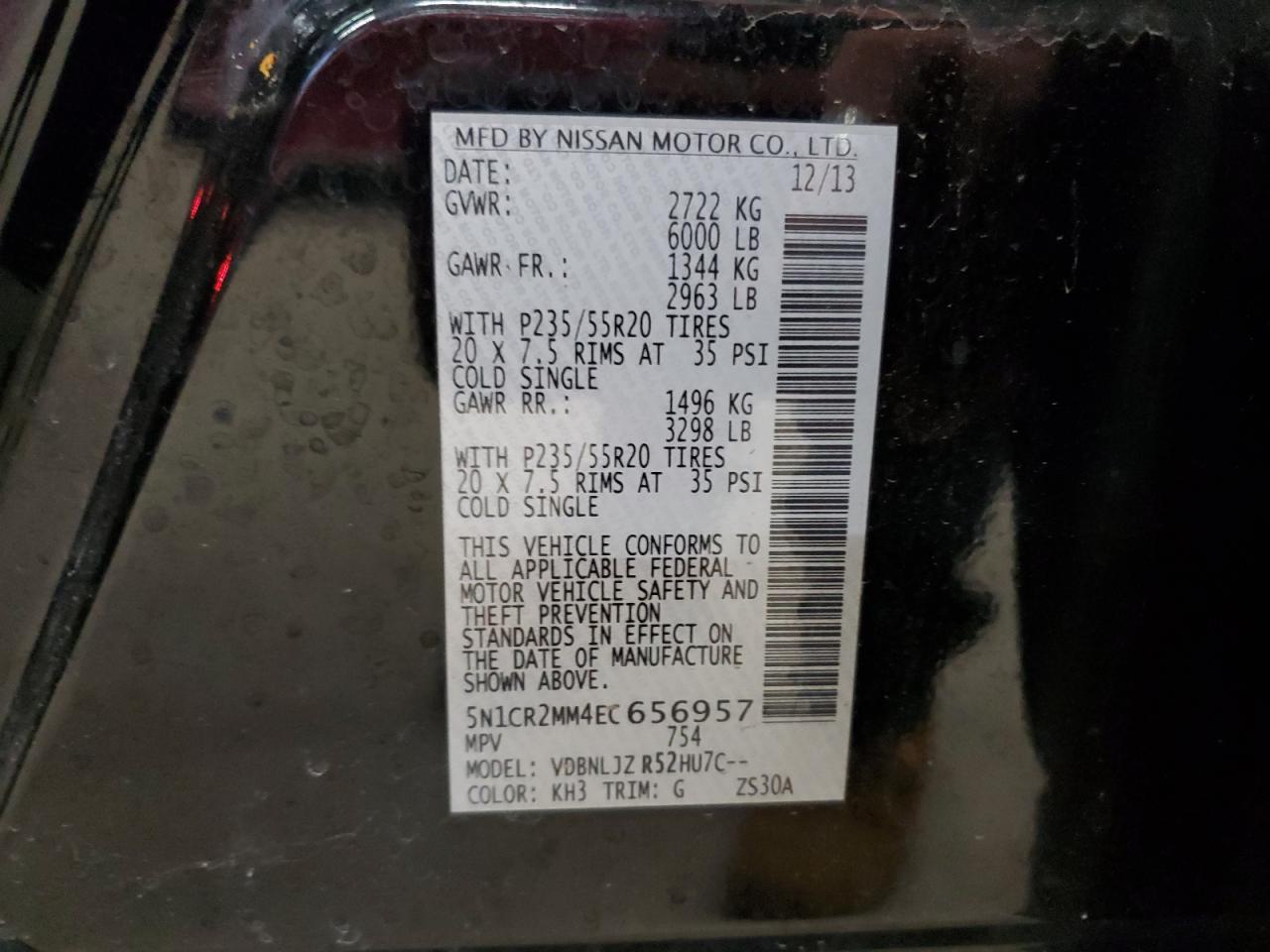 NISSAN PATHFINDER SV HYBRID