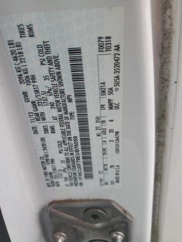 2014 FORD ESCAPE S #3290284228