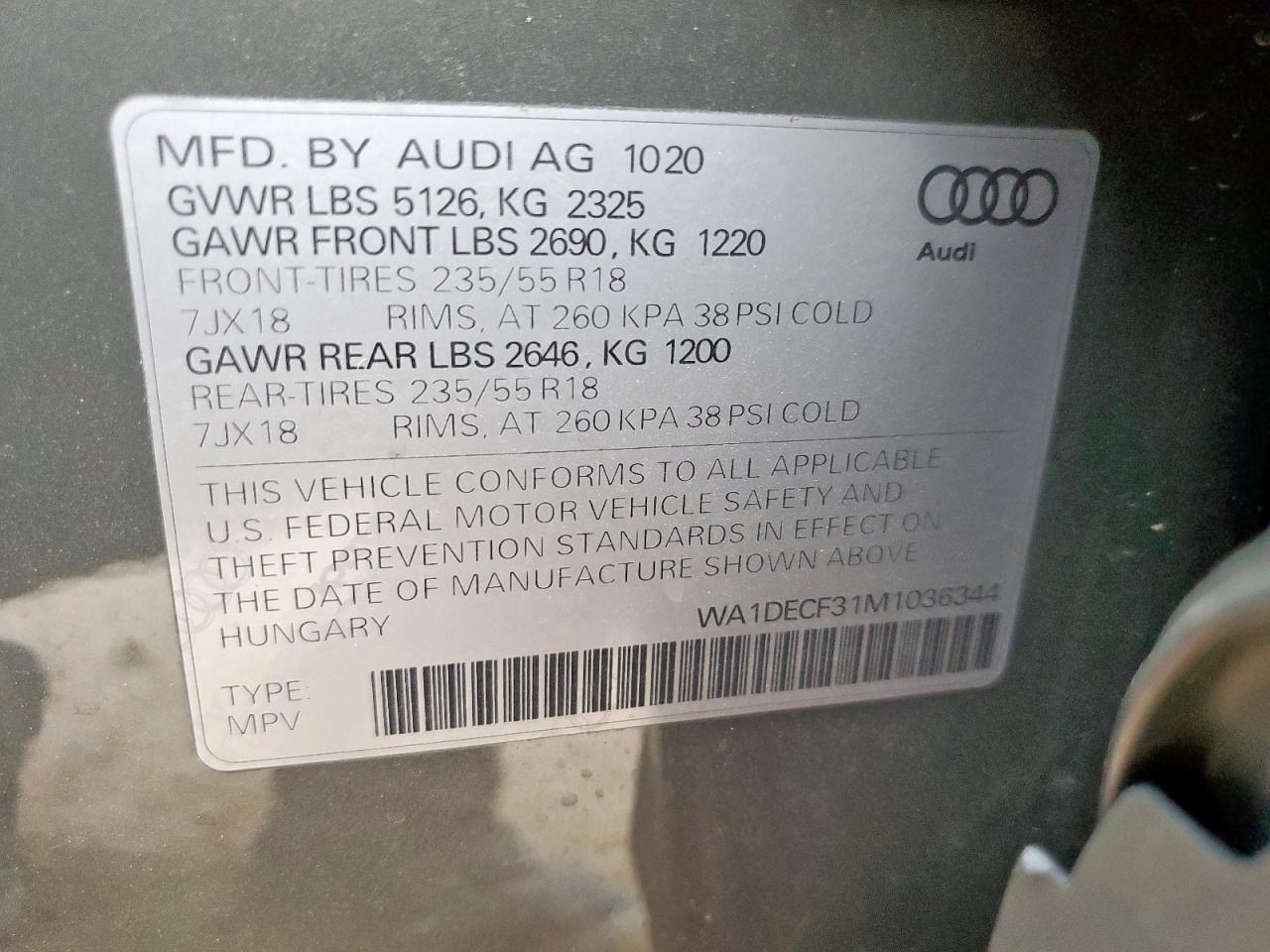 AUDI Q3 PREMIUM S LINE 45