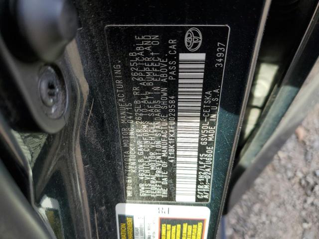 2015 TOYOTA CAMRY XSE #3308264176