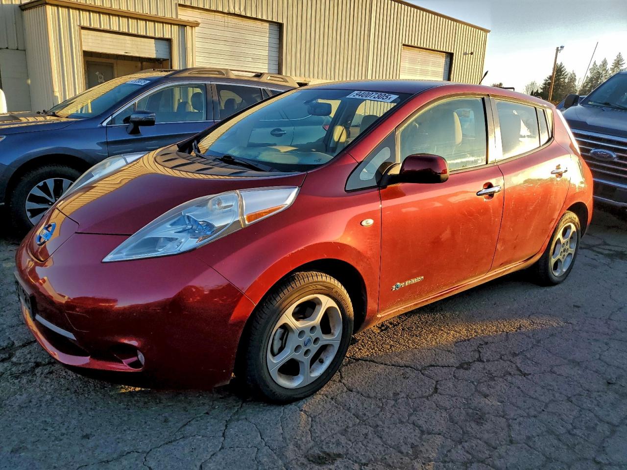 Lot #3296480646 2011 NISSAN LEAF SV